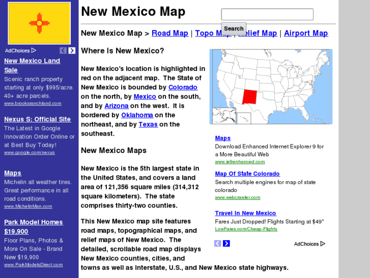 www.new-mexico-map.org