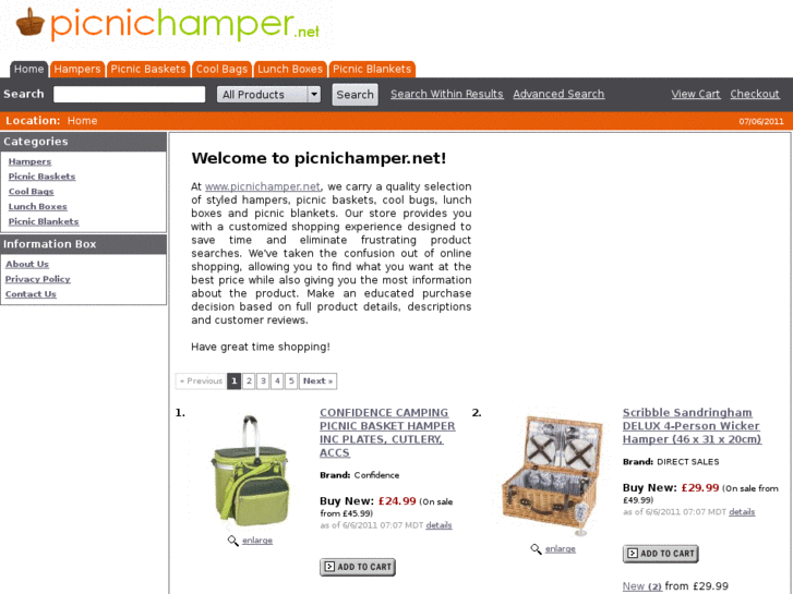 www.picnichamper.net