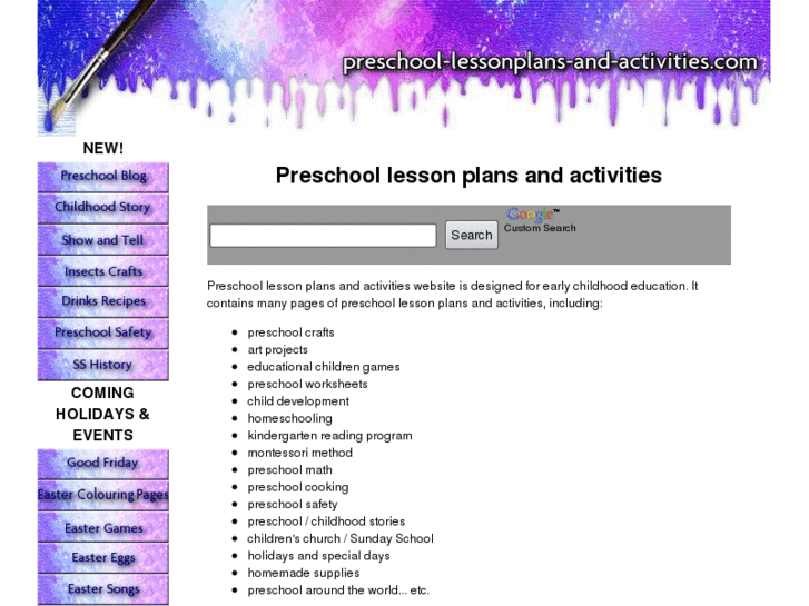 www.preschool-lessonplans-and-activities.com