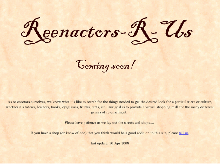 www.re-enactors-r-us.com