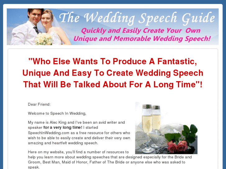 www.speechinwedding.com