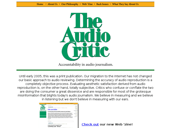 www.theaudiocritic.com