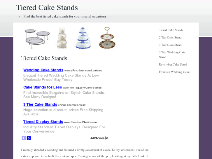 www.tieredcakestands.org