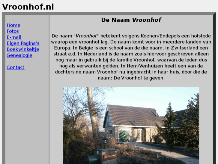 www.vroonhof.biz