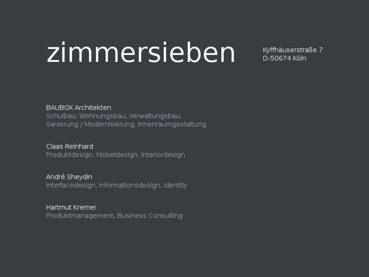 www.zimmersieben.com