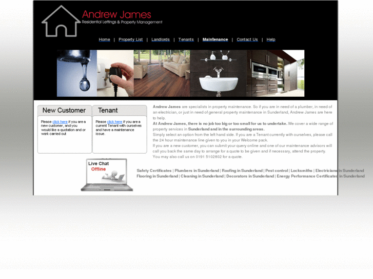 www.andrewjamesmaintenance.co.uk