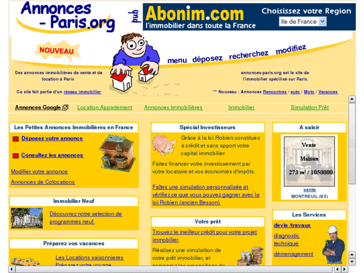 www.annonces-paris.org