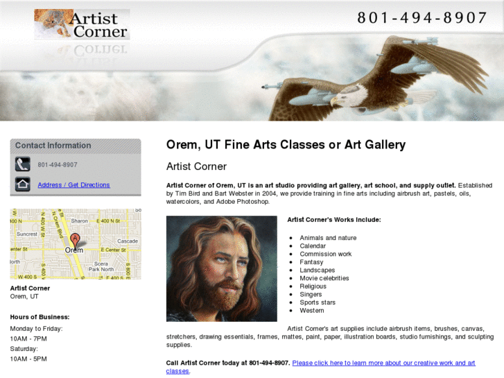 www.artistcornerutah.com