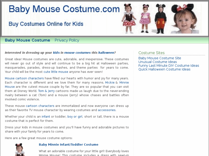 www.babymousecostume.com