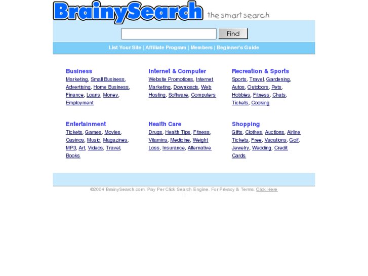 www.brainysearch.com