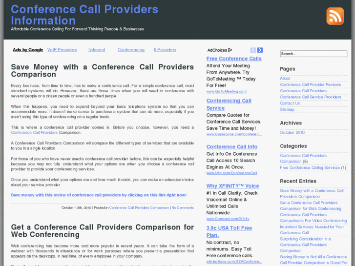 www.conferencecallprovidersinfo.com