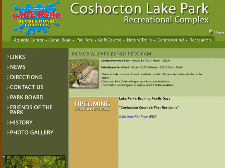 www.coshoctonlakepark.com