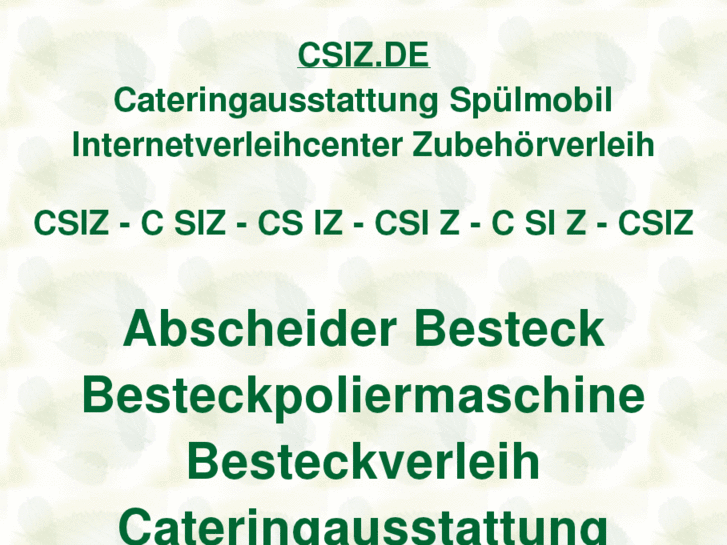 www.csiz.de