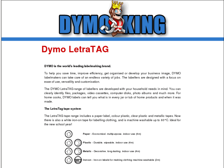 www.dymo-letratag.co.uk