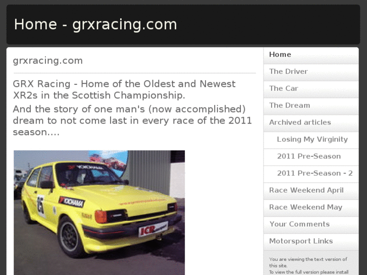 www.grxracing.com