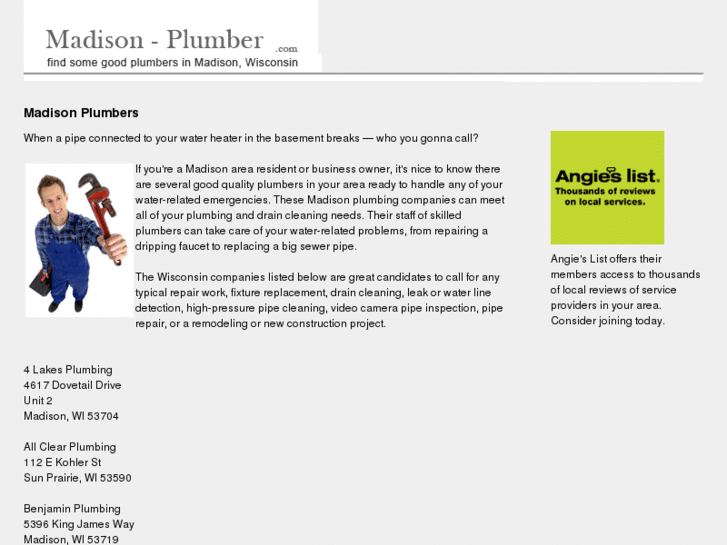 www.madison-plumber.com