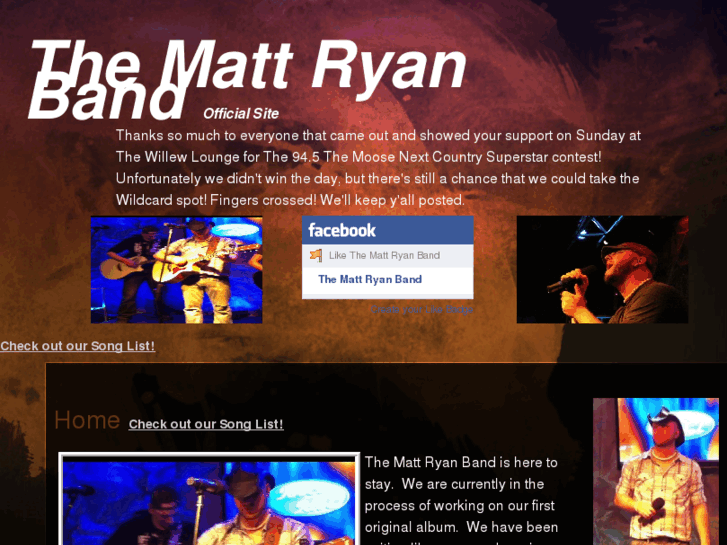 www.mattryanband.com