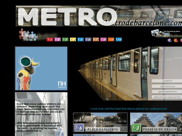 www.metrodebarcelone.com