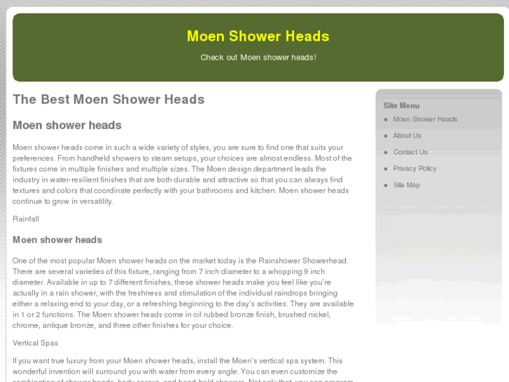 www.moenshowerheads.org