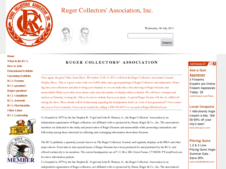 www.rugercollectorsassociation.com