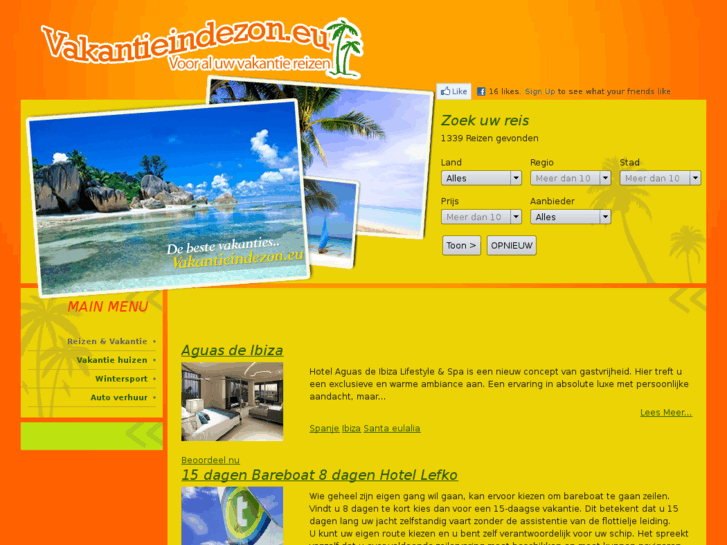 www.vakantieindezon.eu