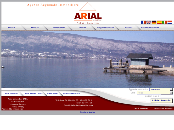 www.arial-immobilier.com