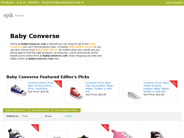 www.babyconverse.com