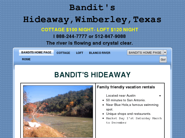 www.banditshideaway.com