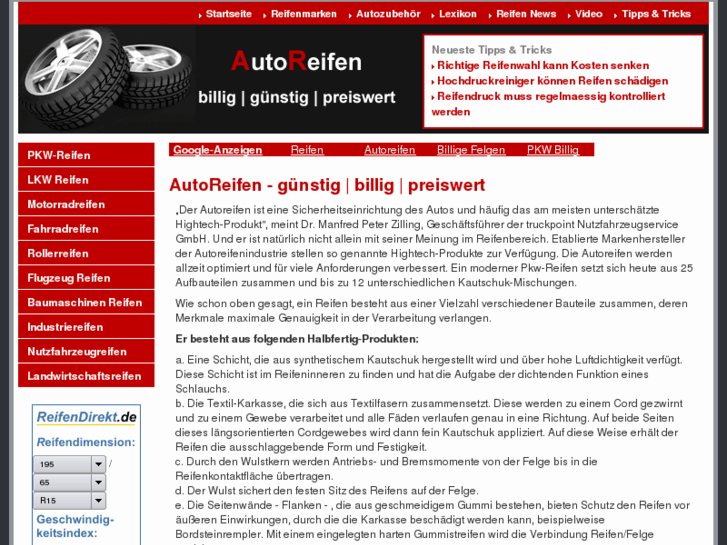 www.billige-autoreifen.info