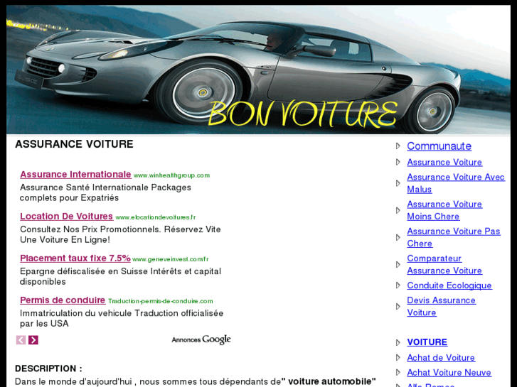 www.bonvoiture.com