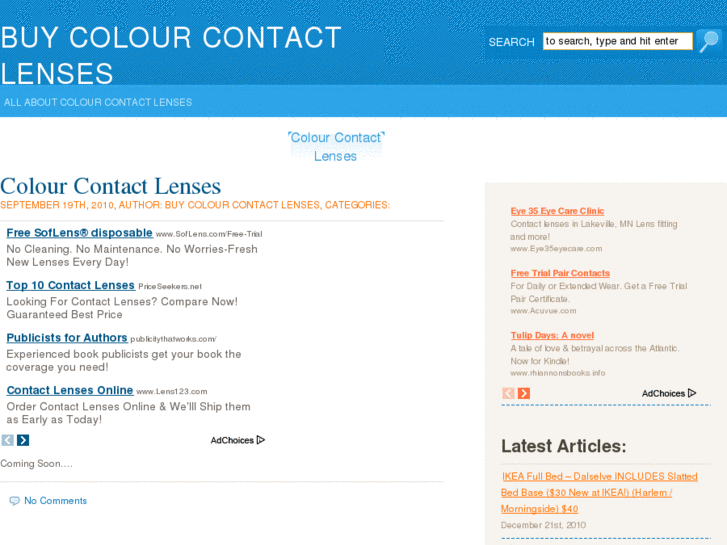 www.buycolourcontactlenses.com