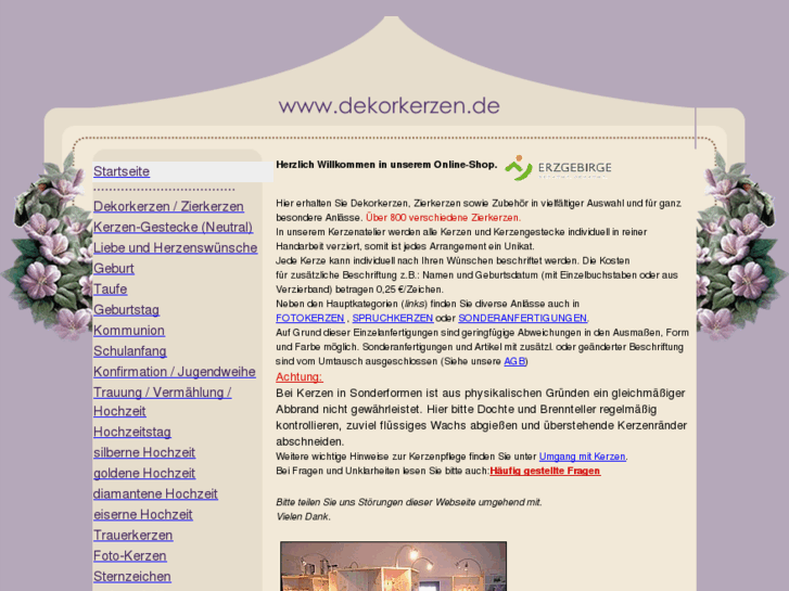 www.dekorkerzen.de