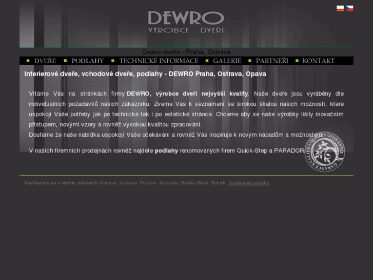 www.dewro-dvere.cz