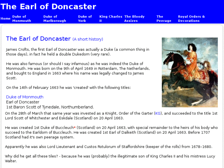 www.earlofdoncaster.com