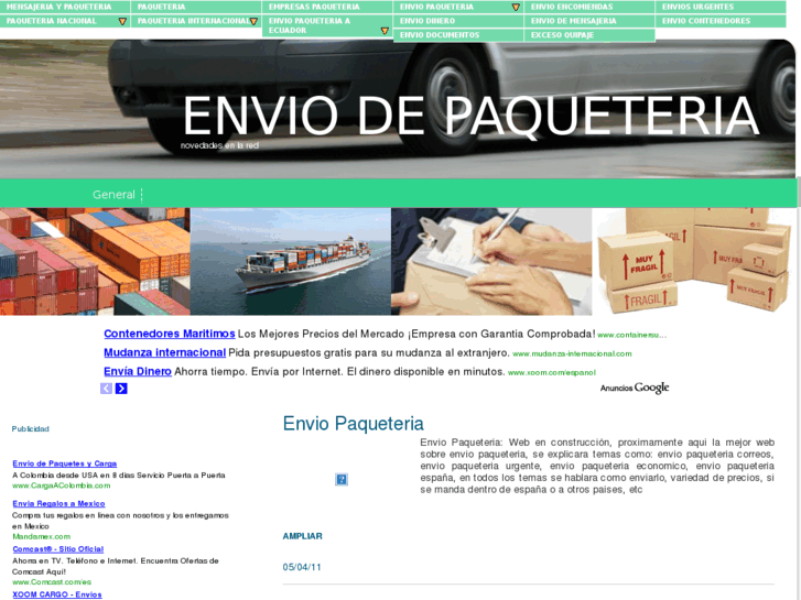 www.enviopaqueteria.com