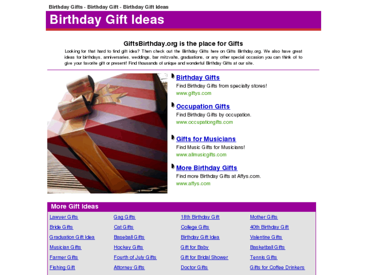 www.giftsbirthday.org