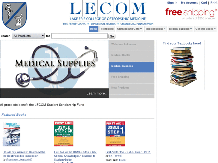 www.lecombookstore.com