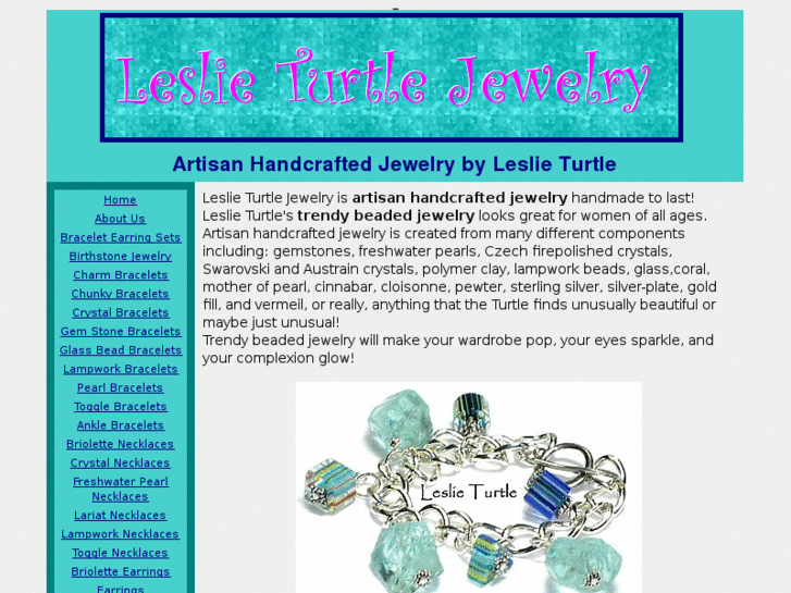 www.leslieturtlejewelry.com