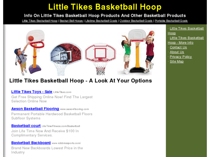 www.littletikesbasketballhoop.net