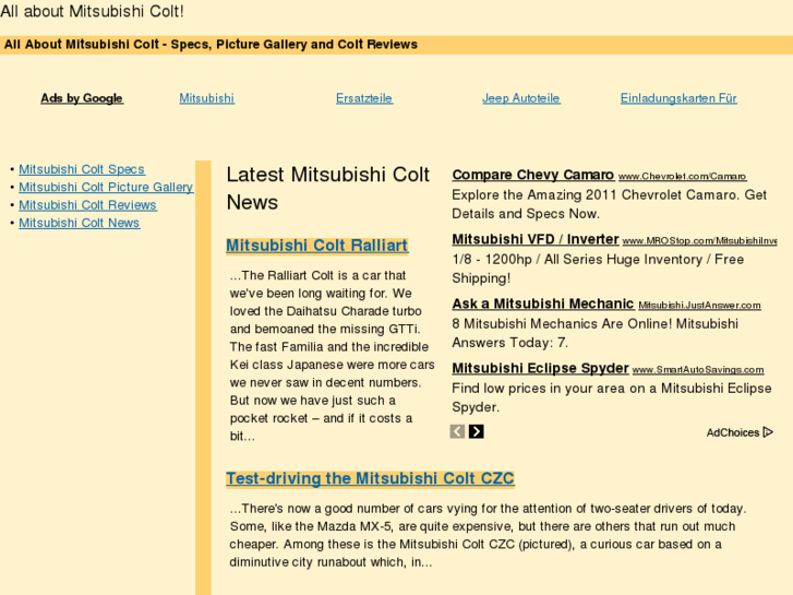 www.mitsubishi-colt.net