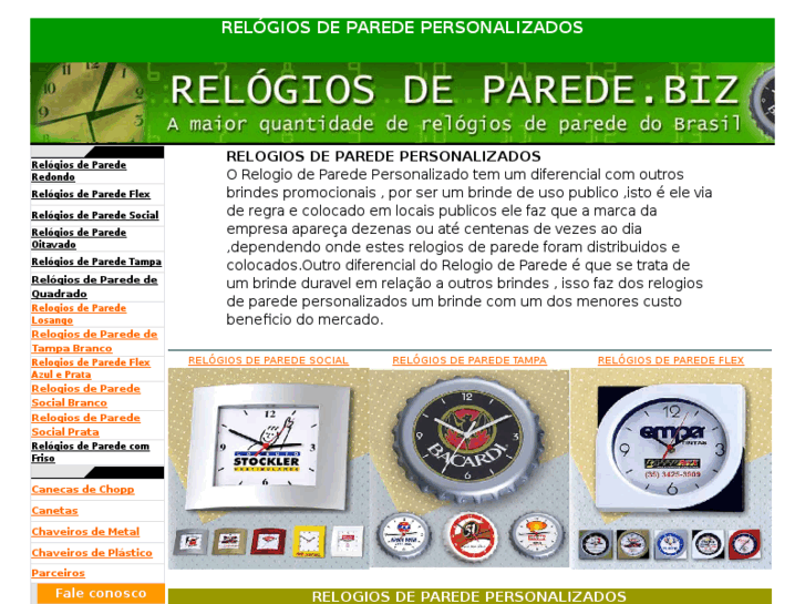 www.relogiosdeparede.biz