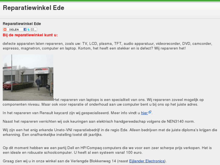 www.reparatiewinkel.nl