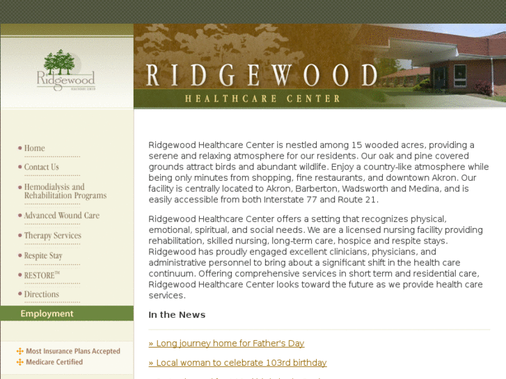 www.ridgewoodhealthcare.com