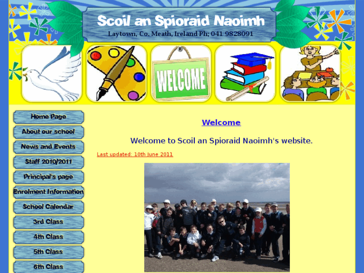 www.scoilanspioraidnaoimh.net