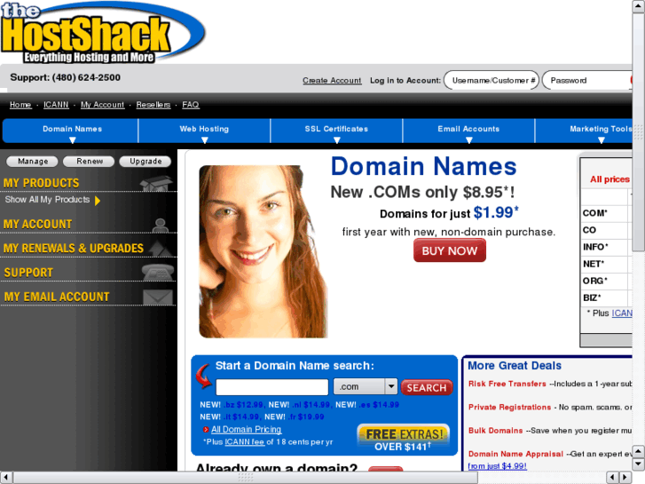 www.thehostshack.net