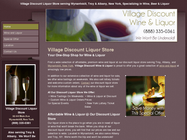 www.villagediscountwinenliquor.com