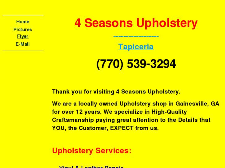 www.4seasonsupholstery.com