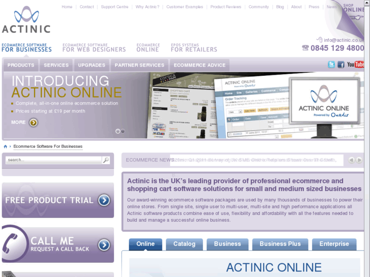 www.actinic.co.uk