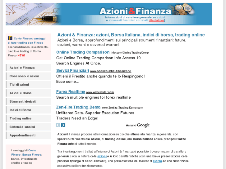 www.azioniefinanza.com