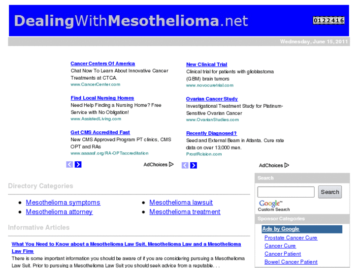 www.dealingwithmesothelioma.net